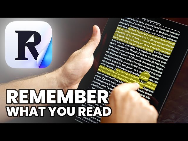 How I remember everything I read with Readwise