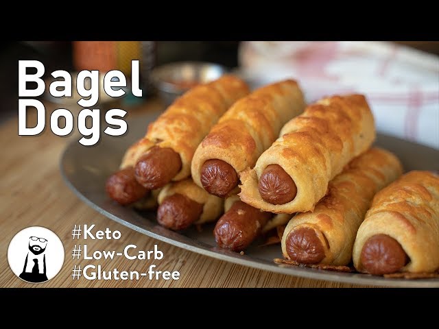 How to Make Bagel Dogs, Keto/Low-Carb/Gluten Free | Black Tie Kitchen