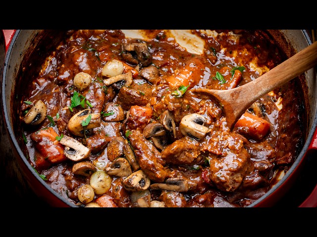 Beef Bourguignon - The Most Comforting Classic French Stew