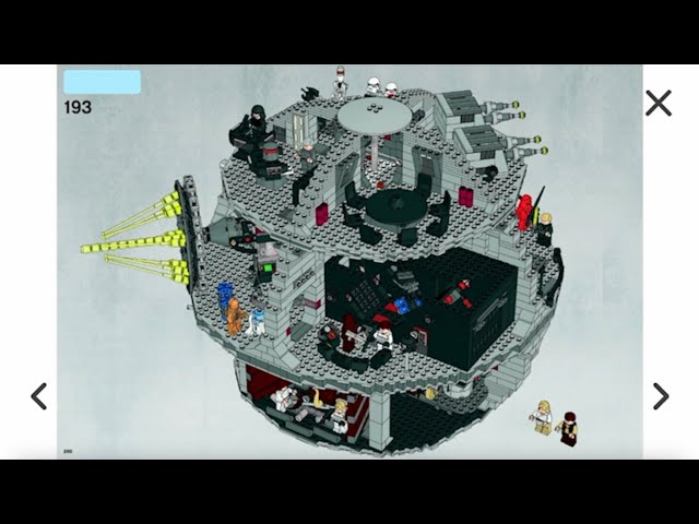 LEGO Star Wars Death Star 10188 Building Instructions