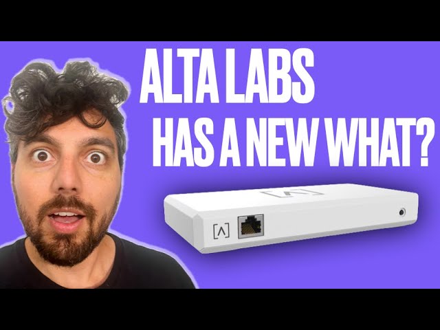 Alta Labs finally released the Control application for their hardware!