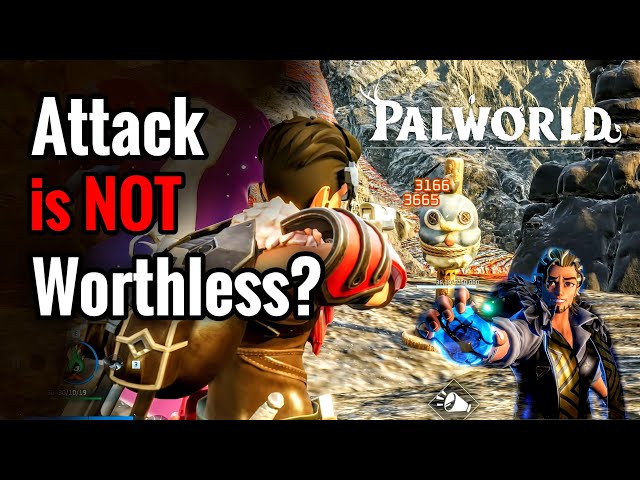 Attack is NOT a useless stat on Players | Palworld