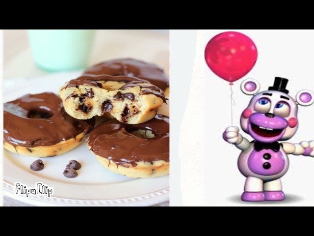 FNAF 6 CHARACTERS AND THEIR FAVORITE DOUGHNUTS