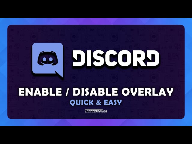 How To Add Discord Overlay To Any Game | Enable Or Disable Discord Overlay