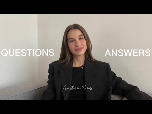 My first Youtube video - Q&A | Moving to Dubai, my job & perfect day 🤍