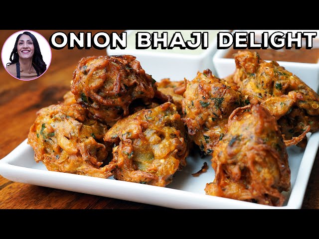 Make PERFECT Onion Bhaji Every Time - Step-by-Step Recipe - Onion Bhajis