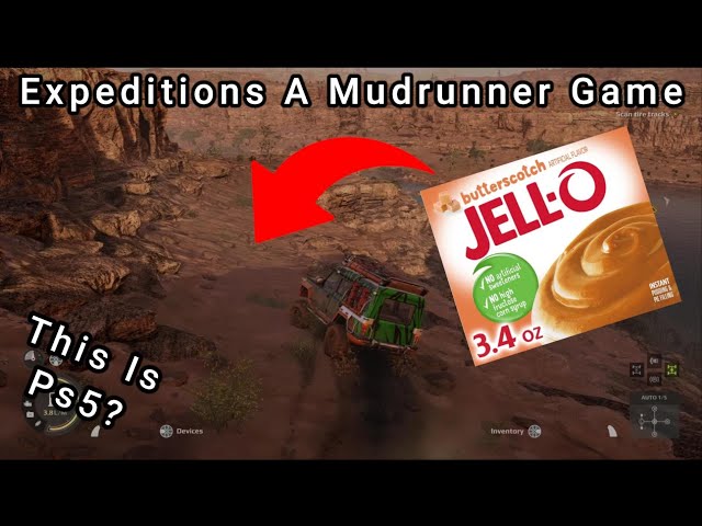 Expeditions A MudRunner Game On Ps5 (It's Looking Kind Of Rough)