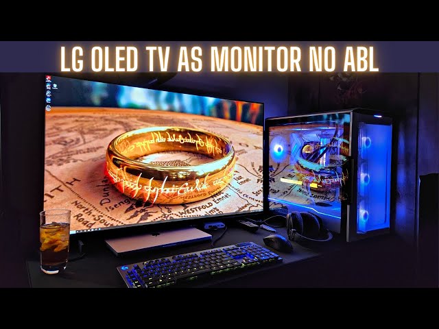 LG EVO OLED TV As Monitor | Defeat ABL Over 200nits | 42" 48" C2, C1, G1, G2