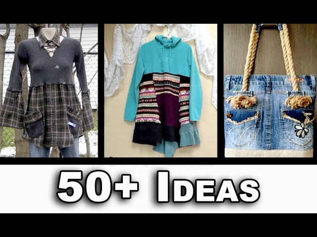 50+ Compilation of Ideas for Upcycle Sewing
