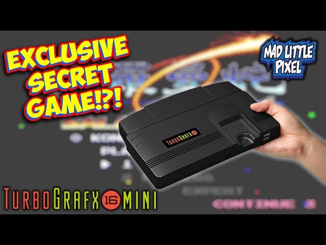 Exclusive Secret Game On The TurboGrafx-16 Mini!? Life Force Arcade!