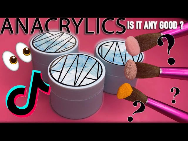 Trying Tiktoks "Anacrylics" for the first time! | Is it worth the hype? 👀