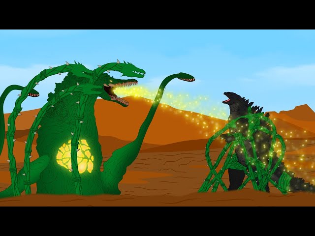 Godzilla vs Evolution of Biollante II [HD]