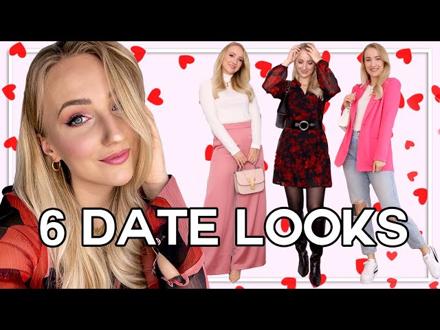 DATE NIGHT - Makeup, 6 Outfit Ideen + Nageldesign #Valentinstag Special