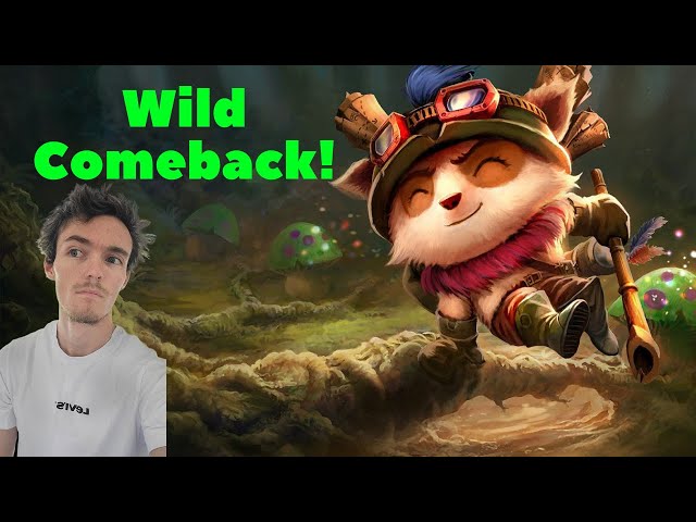 Insane Late Game With Teemo! League of Legends : Rank = Potato 2