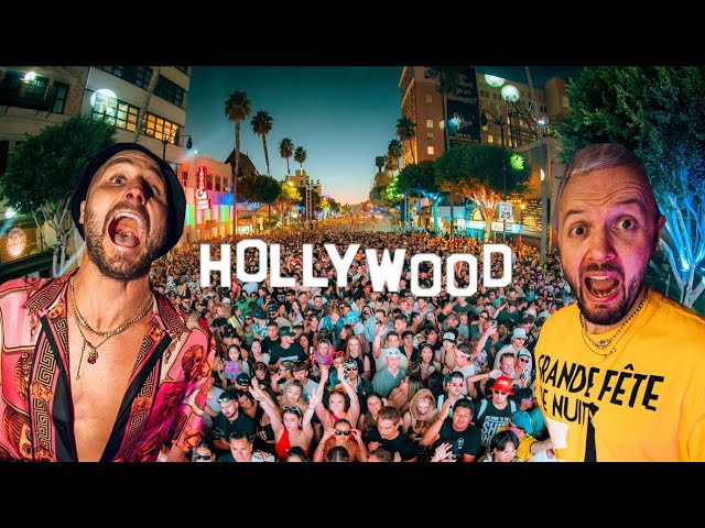 WE CLOSED DOWN HOLLYWOOD BLVD & THREW A MASSIVE PARTY !!! FOLLOW THE FISH TV EP. 19