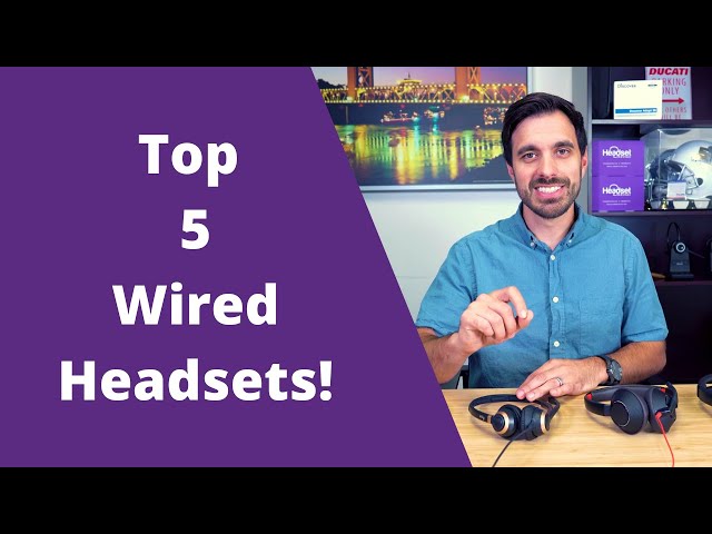5 Best Dual Speaker Wired Headsets for Working From Home - MIC Tests Included!