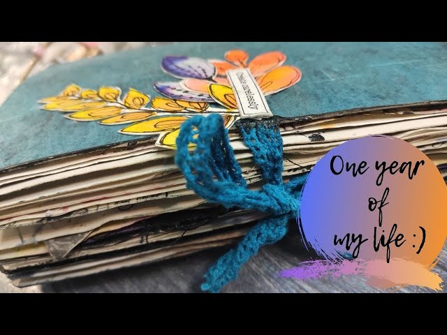 Another art journal finished!  | |  Flip Through