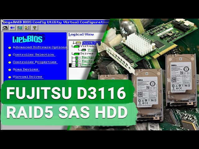 How to Recover Data from a RAID Array with a Dead Fujitsu D3116 Controller