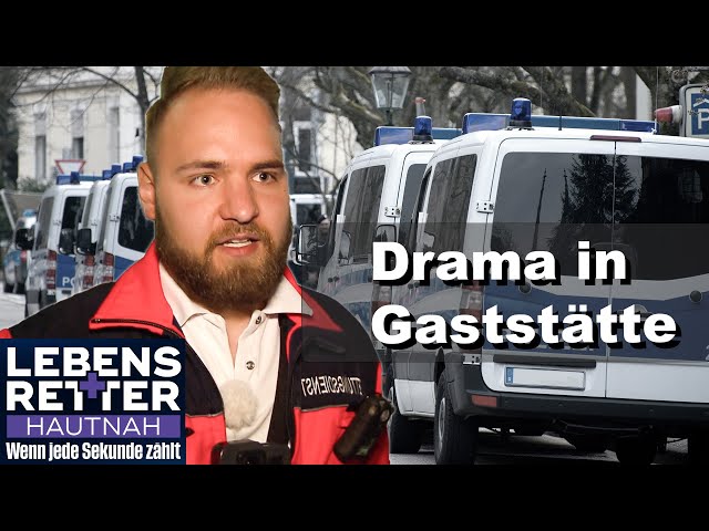 Mitten im Tatort! Messerstecherrei in Gaststätte | Lebensretter hautnah | SAT.1