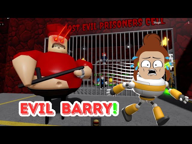 Barry's Evil Prison | BREAK Barry's Evil Prison in ROBLOX and RUN!