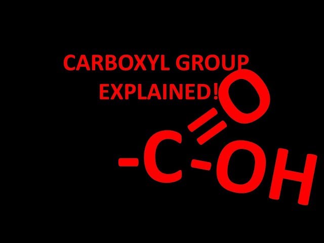 Carboxyl functional group explained! Why is it acidic??