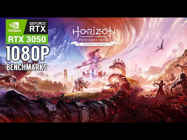 Nvidia RTX 3050 Horizon Forbidden West | 1080p Gameplay Benchmarks