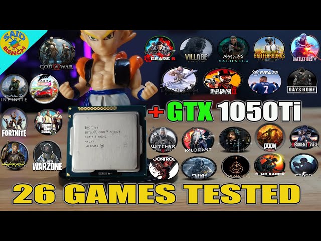 i5 3470 & GTX 1050 Ti  in 2022🤔26 Games tested in 1080p