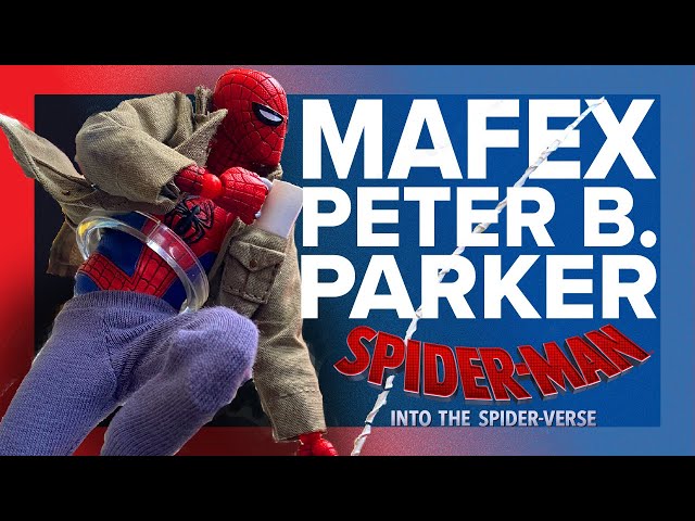 Mafex Spider-Man Peter B. Parker. Quickie Review