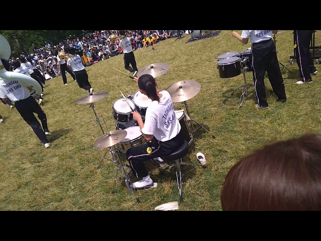 ブラスエキスポ2019京都橘高校吹奏楽部ドラム