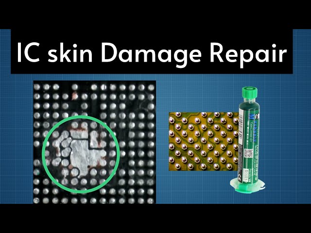 How to Repair Damaged IC skin / Layer @TechinPB15