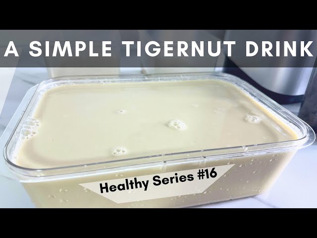 Simple Homemade Tiger Nut Milk with a Juicer | Easy & Healthy Tigernut Drink | Oluwatunseyi