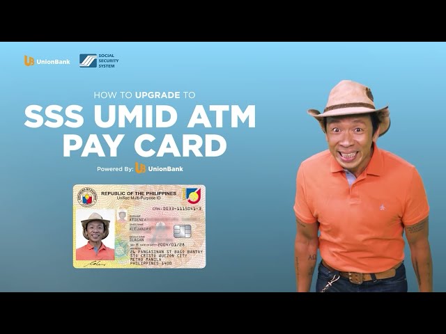 Upgrade to an SSS UMID ATM Pay Card para makasali sa AsenSSSo Raffle ng @UnionBankofthePhilippines!
