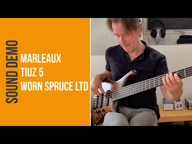 Marleaux Tiuz 5 Worn Spruce LTD - Sound Demo (no talking)