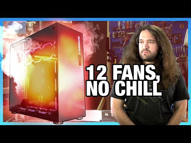 12 Fans, 0 Airflow: One of the Worst Cases We've Reviewed | Abkoncore Ramesses 780