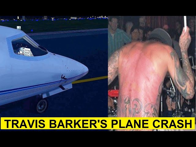 Travis Barker (Blink 182) plane crash simulation - 2008 South Carolina Learjet 60 N999LJ
