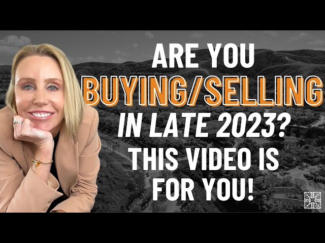 Buying or Selling Properties in Fall & Winter 2023!