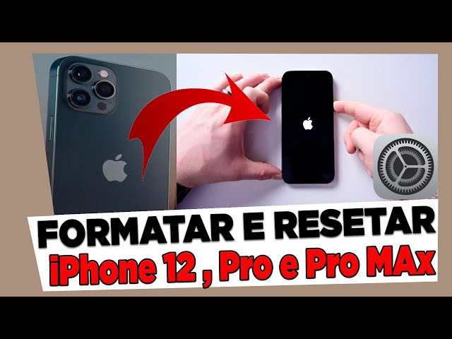 Como FORMATAR e RESETAR o iPhone 12, iPhone 12 Mini, iPhone 12 Pro e 12 Pro Max
