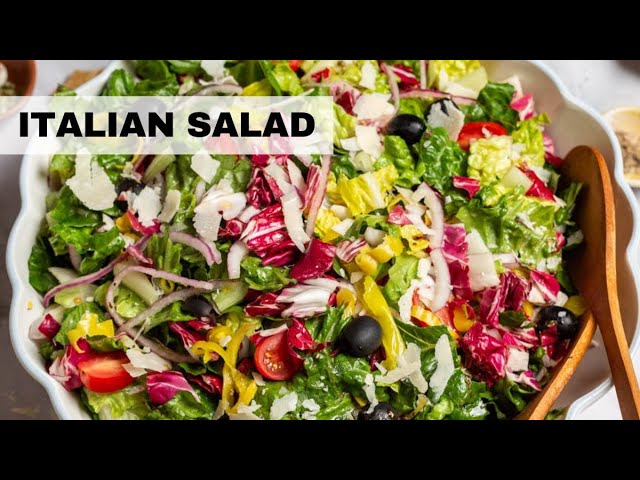 Italian Salad Recipe | Easy Salad Recipe