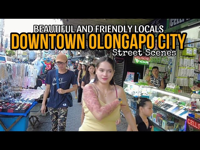 Street Walk in Olongapo City Zambales Philippines From Sin City to Model City[4K]