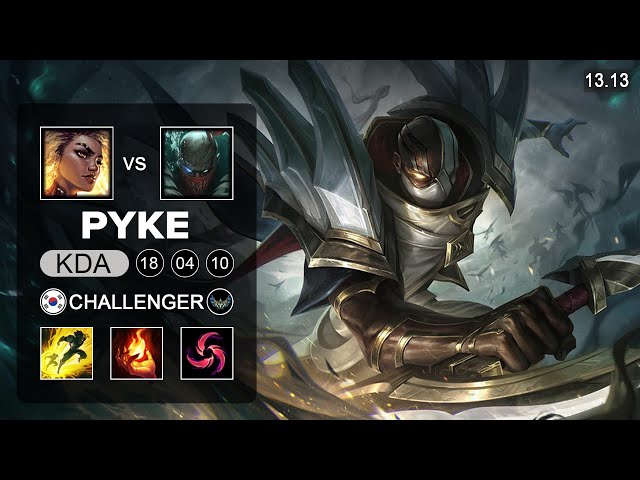 Pyke Support - KR Challenger - Patch 13.13 Season 13