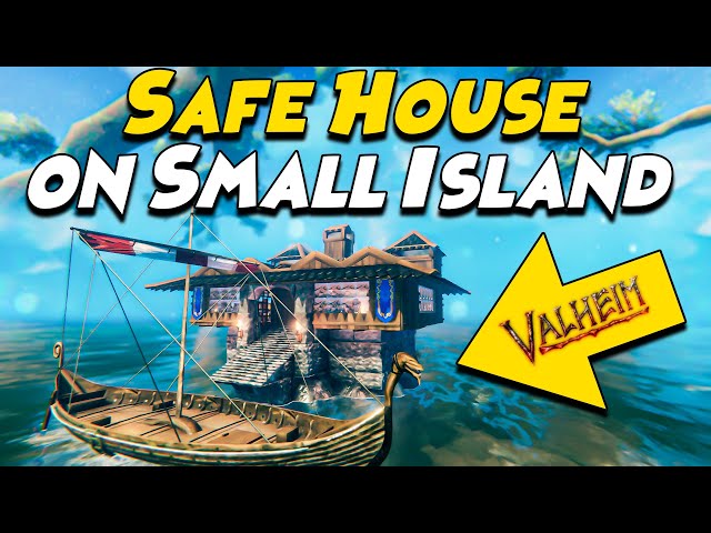 Safe House on Small Island | VALHEIM