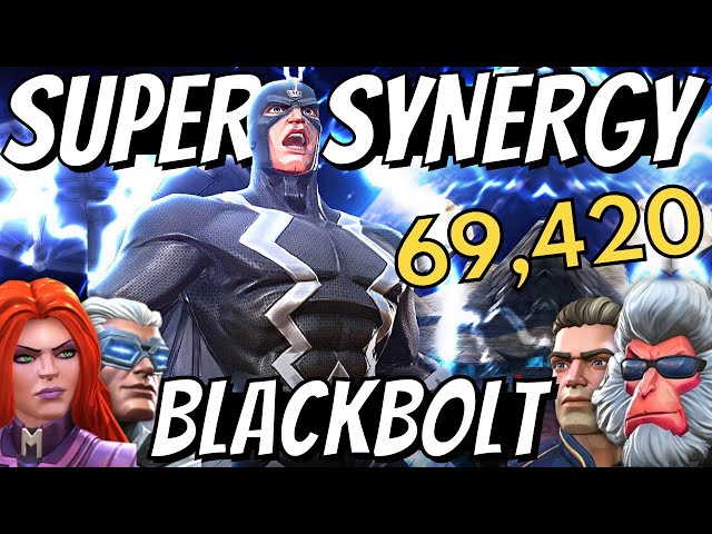 Sensational Synergies - BLACK BOLT!