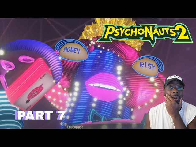 PsychoNauts 2 Walkthrough gameplay PART 7 LADY LUCTOPUS!!!