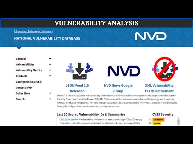 National Vulnerability Database [ NVD ] | [ தமிழில் ]