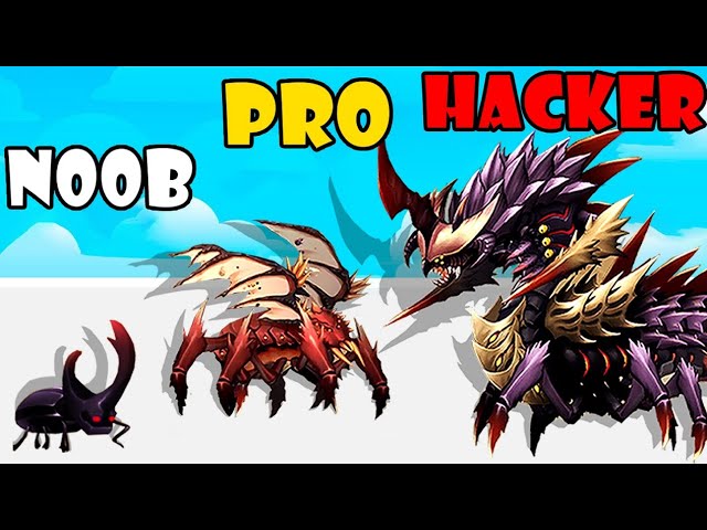 NOOB vs PRO vs HACKER - Insect Evolution Part 746 | Gameplay Satisfying Games (Android,iOS)