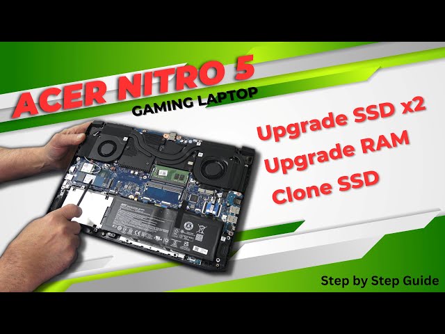 MAJOR UPGRADE Acer Nitro 5 Gaming Laptop AN515-57 Core i7 3050ti GPU