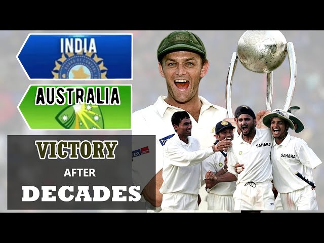 Victory after Decades | India vs Australia 2004 | "Test Series Pack"