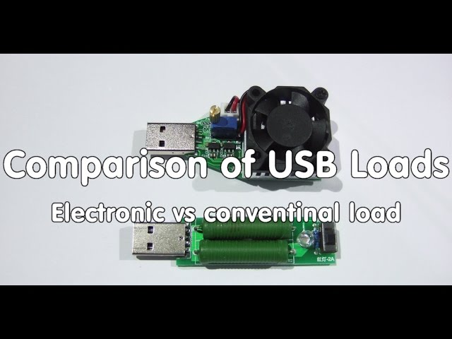 #75 Comparison of two USB loads