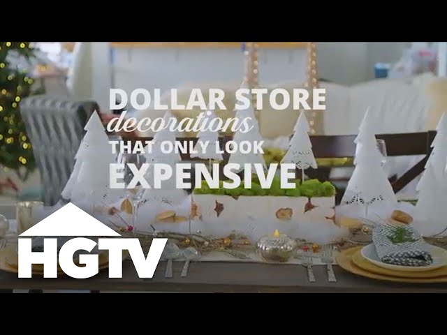 3 DIY Dollar Store Holiday Decorations | HGTV