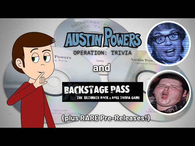 Austin Powers and Backstage Pass Trivia Games - Savvy Sage